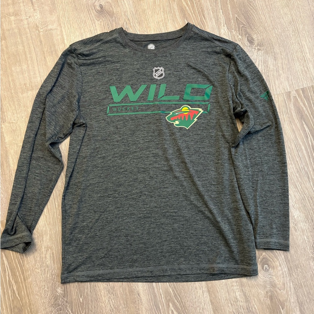 Men Minnesota Wild Long Sleeve Shirt